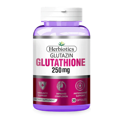 Herbiotics Glutazin (Glutathione) 250mg,30 Capsules - Passion Pulse