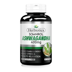 Herbiotics Somnirol (Ashwagandha),30 Capsules - Passion Pulse