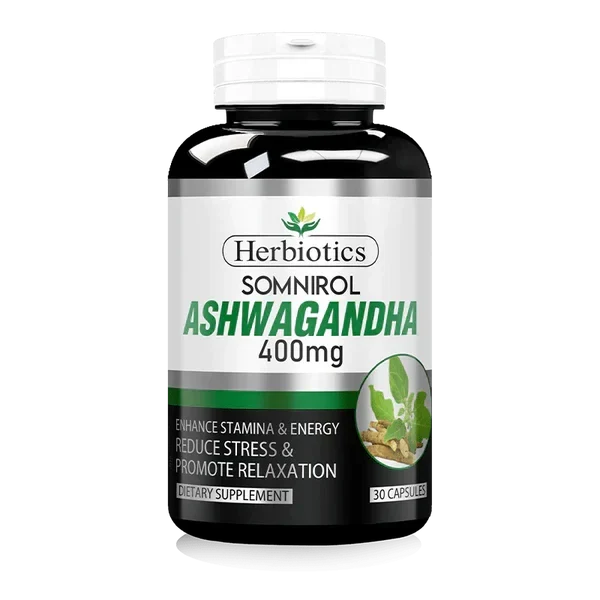 Herbiotics Somnirol (Ashwagandha),30 Capsules - Passion Pulse