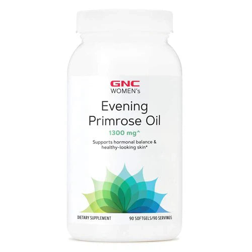 GNC Women's Evening Primrose Oil 1300mg, 90 Softgels - Passion Pulse