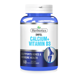 Herbiotics Dmfol (Calcium + Vitamin D3),60 Tablets - Passion Pulse