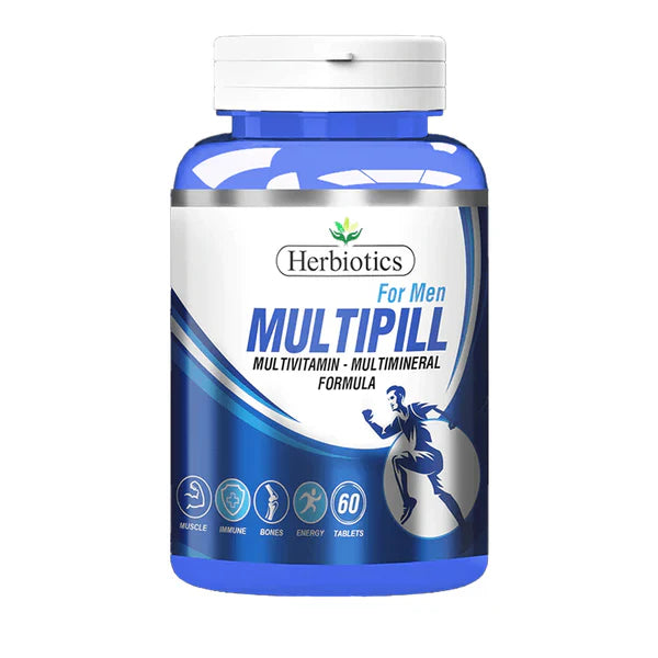 Herbiotics Multipill for Men, 60 Tablets - Passion Pulse
