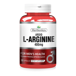 Herbiotics Arsio (L-Arginine 400mg),30 Capsules - Passion Pulse