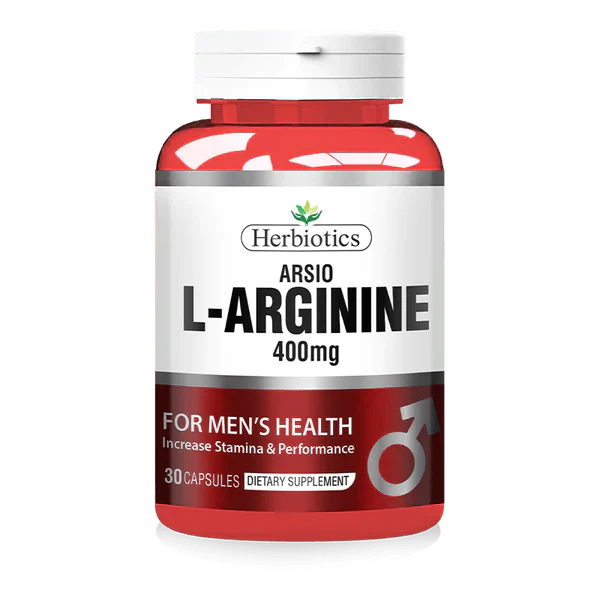 Herbiotics Arsio (L-Arginine 400mg),30 Capsules - Passion Pulse