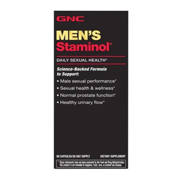 GNC Men's Staminol, 60 Capsules - Passion Pulse