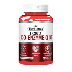 Herbiotics Enzovix (Co-Enzyme Q10) , 30 Tablets - Passion Pulse